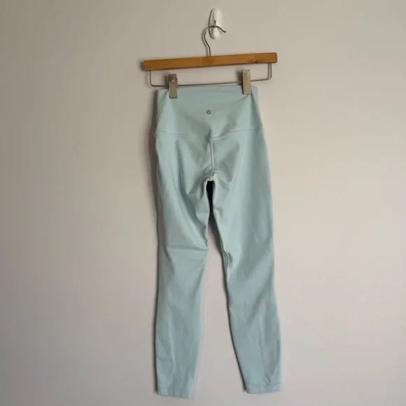 Lululemon Align High-Rise Pant 25" Icing Blue Size 4 - Picture 2 of 6
